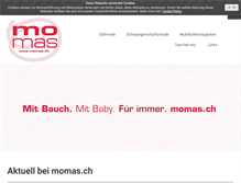 Tablet Screenshot of momas.ch